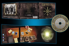 Estrella band digipack and CD album art